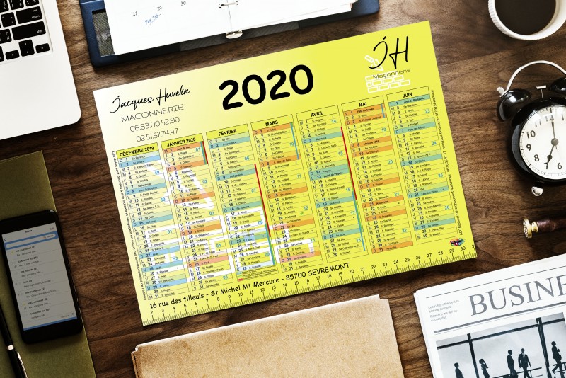 Calendrier 2020